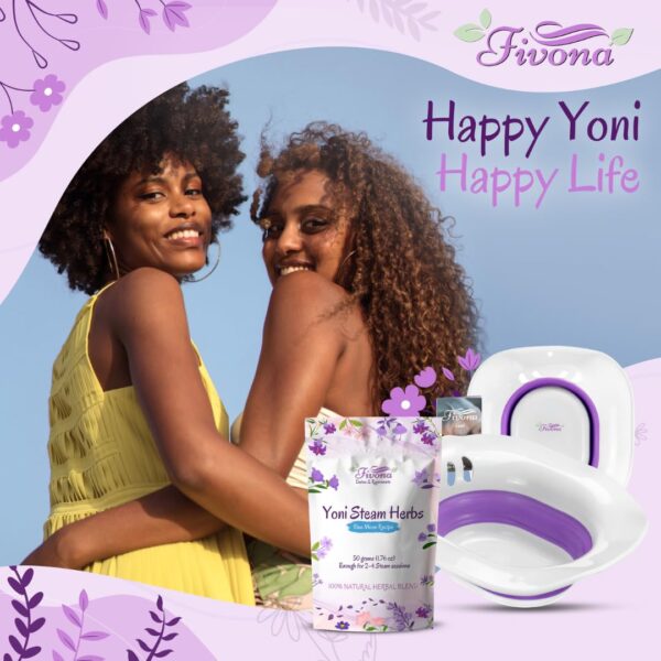 Kit vapor Fivona para relajación y cuidado íntimo femenino