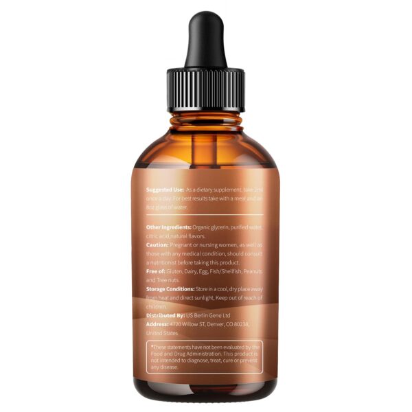 Empaque y botella de VivoNu