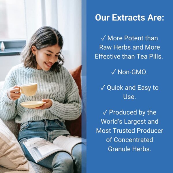 Herbal extract granules concentración cinco veces