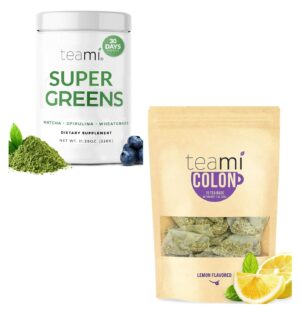 Té detox colon Teami para salud digestiva y bienestar
