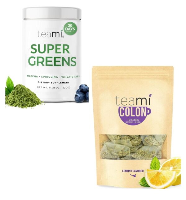 Té detox colon Teami para salud digestiva y bienestar