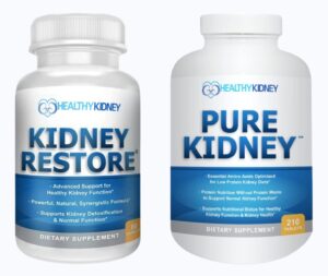 Paquete Kidney Restore y Pure Kidney soporta función renal