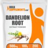 Polvo extracto raíz diente de león BulkSupplements envase frontal