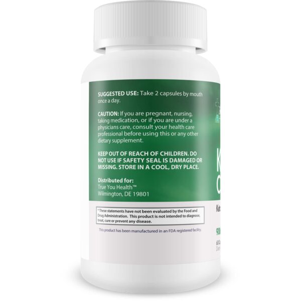 Detalle cápsulas Pro Divinity Labs Keto Cleanse soporte salud intestinal