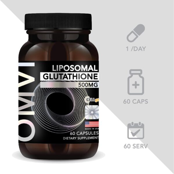 Suplemento antioxidante glutatión OMVI 500mg