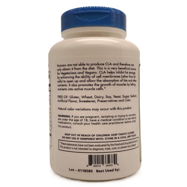 Cápsulas suaves Biogenic Foods aceite CLA