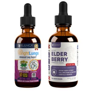 Frasco Bright Lungs Elderberry Rejuvica Health