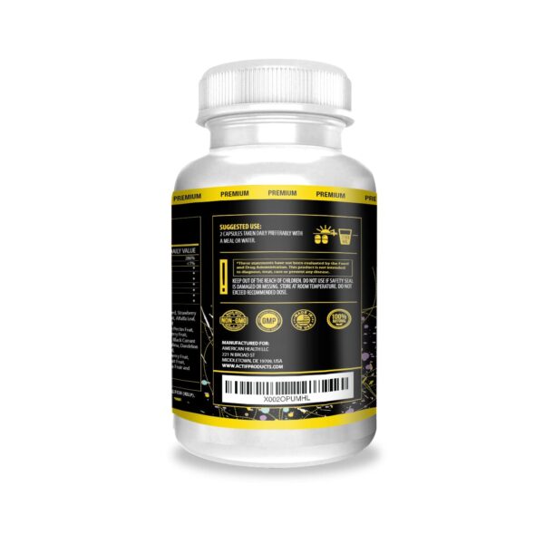 contenido cápsulas Actif Intestine para salud intestinal