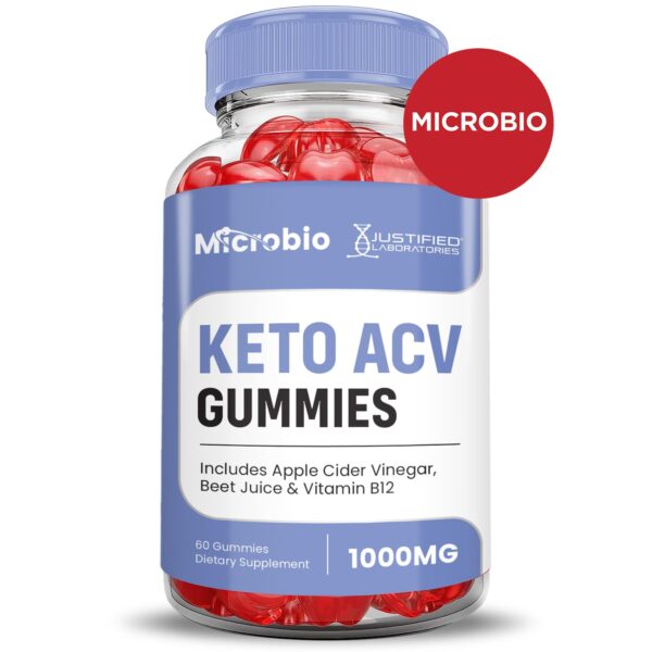 Gomitas microbio keto acv con jugo de remolacha y granada
