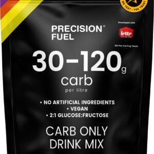 Paquete polvo precisión Fuel Carb Only para bebida energética