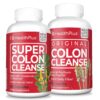 Health Plus paquete Super Colon Cleanse y Colon Cleanse suplemento digestivo