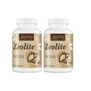 Cápsulas detox zeolita 180 unidades orgánicas Cápsulas detox zeolita 180 unidades orgánicas