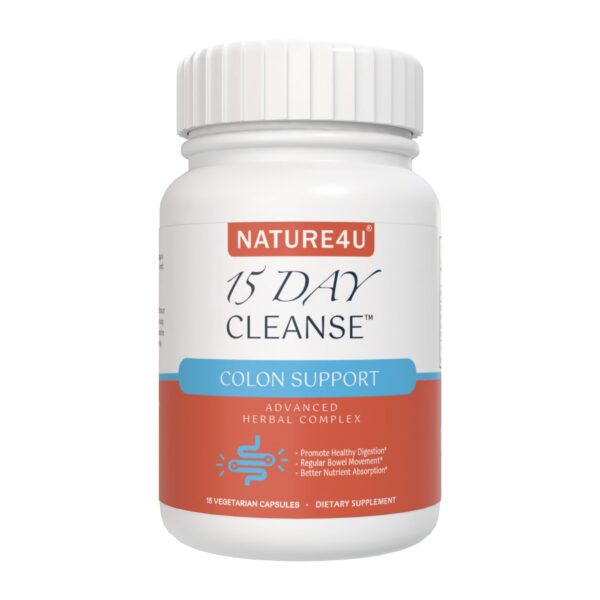 Nature4U cápsulas limpieza intestinal 15 días detox colon Nature4U cápsulas limpieza intestinal 15 días detox colon