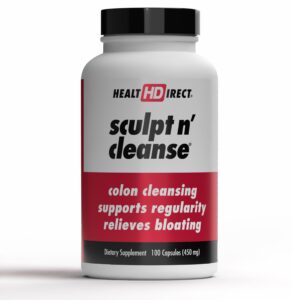 HEALTH DIRECT Sculpt n' Cleanse limpieza colon frasco
