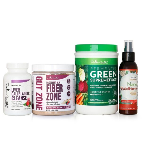 Paquete de mantenimiento detox Divine Health con Spray Nano Glutatión