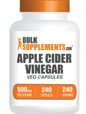 BulkSupplements cápsulas de vinagre de sidra de manzana 240 unidades