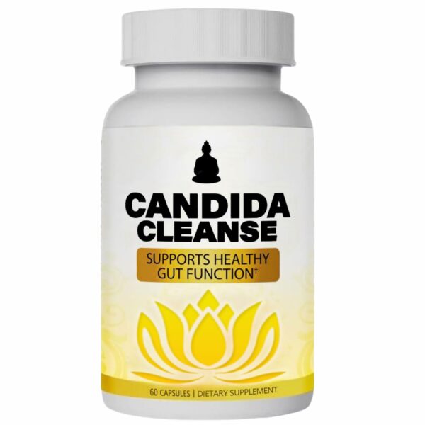 Limpieza de cándida con probióticos y hierbas naturales 60 cápsulas