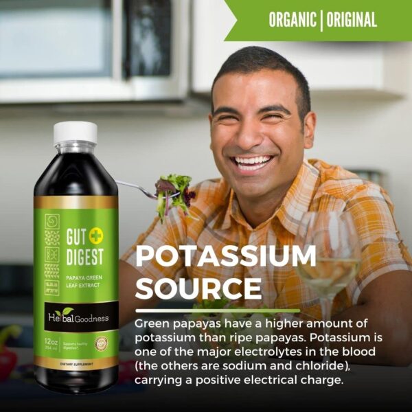 Suplemento Herbal Goodness para gut health y desintoxicación