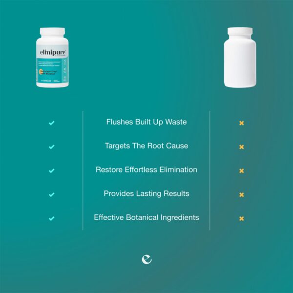 Elimipure 2 pack suplemento detox colon y soporte digestivo natural