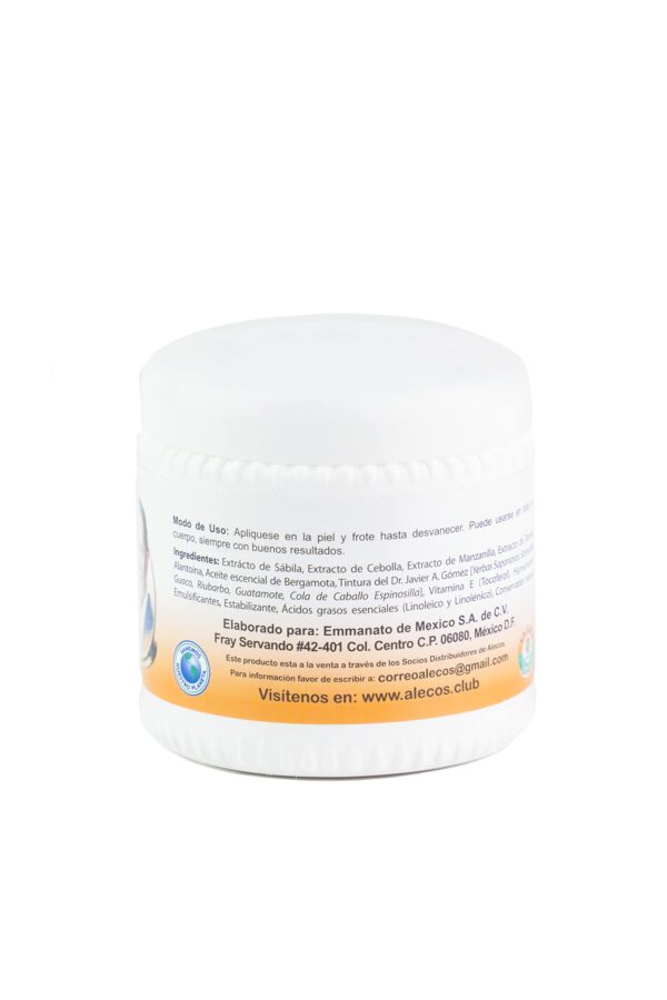 Crema para la piel Dr. Javier A Gómez con extractos naturales