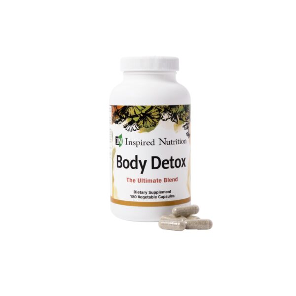 Paquete Body Detox Inspired Nutrition 180 cápsulas