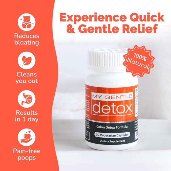 Suplemento My Gentle Detox para regularidad intestinal