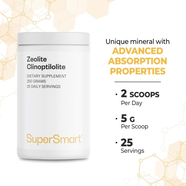Suplemento natural Supersmart zeolita clinoptilolita