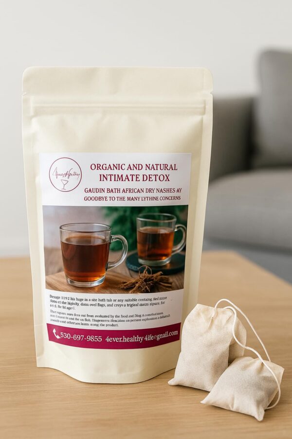 Detox íntimo orgánico para cuidado femenino natural