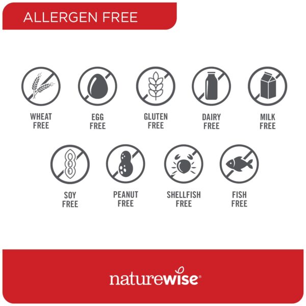 Gomitas veganas NatureWise con vinagre de manzana y vitamina B12