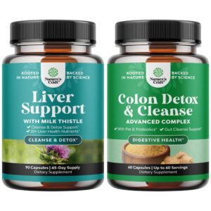 Bundle detox hepatico y reparacion - frasco y caja