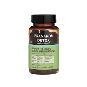 Pranarom Aromaboost Detox suplemento herbal para detoxificación