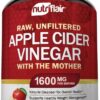 Cápsulas de vinagre de sidra de manzana 120 unidades NutriFlair Cápsulas de vinagre de sidra de manzana 120 unidades NutriFlair