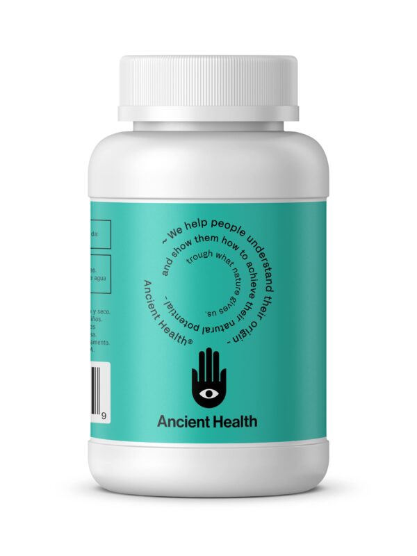 Etiqueta Ancient Health Zeolite activada pureza 96% suplemento