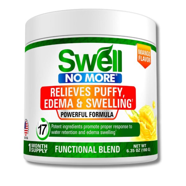 Polvo diurético swell no more sabor durazno mango