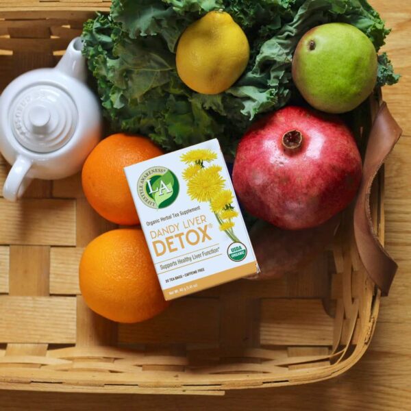 Prepara el té Dandy Liver Detox sin cafeína.