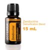 Frasco de aceite esencial doTERRA Zendocrine para detox