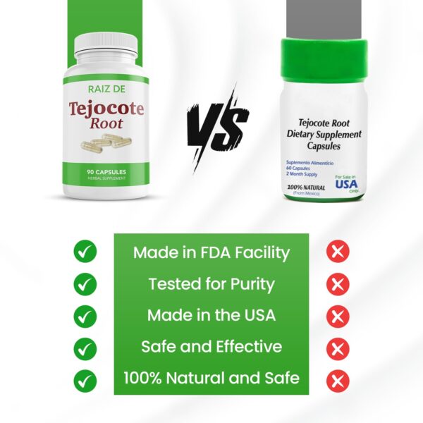 Pastillas Raíz de Tejocote para bajar de peso rápido original