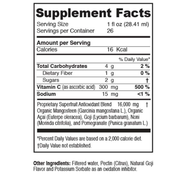 Botella de Le'Vive Red antioxidante.