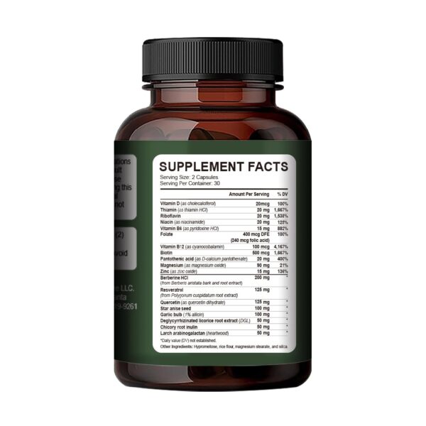 Frasco Herbal BEE para aliviar gases e hinchazón digestiva