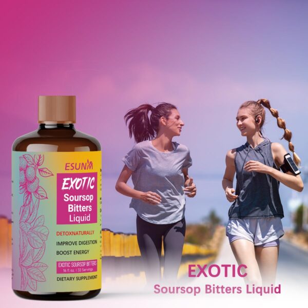 Esunm Soursop Bitters caja y botella