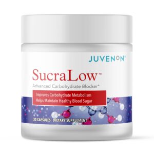 Juvenon Surcalow cápsulas soporte carbohidratos y metabolismo
