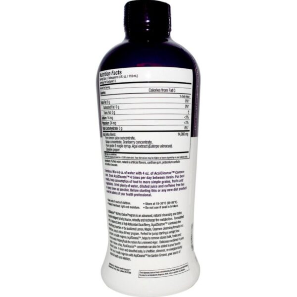 Botellas Garden Greens Acai Cleanse 32 oz paquete 5