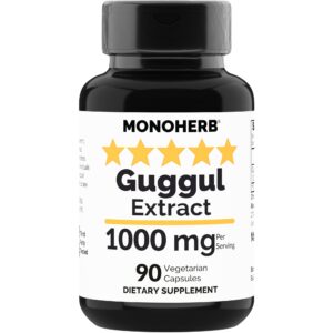 Frasco extracto de Guggul 1000 mg MONOHERB