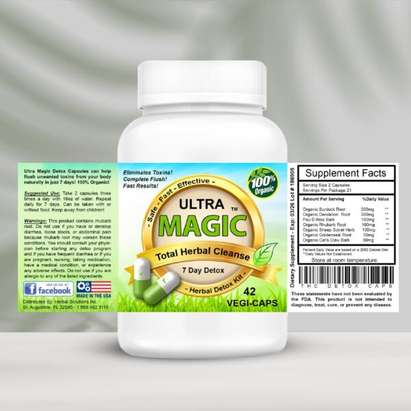 Suplemento natural para eliminar toxinas y apoyar digestión