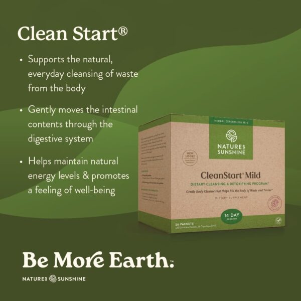 Nature's Sunshine CleanStart información nutricional y uso detox herbal Nature's Sunshine CleanStart información nutricional y uso detox herbal