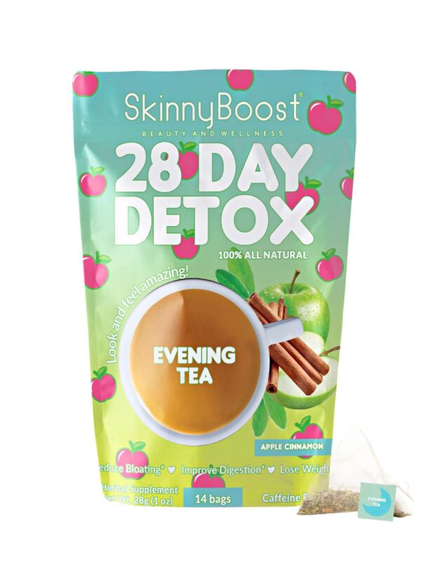 Té detox noche Skinny Boost manzana canela 14 bolsas
