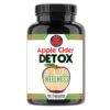Botella Angry Supplements Detox vinagre sidra manzana 60 cápsulas