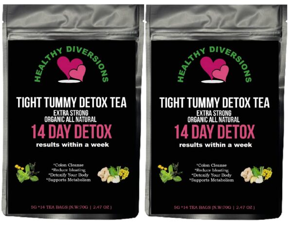 Paquete té detox Healthy Diversions 14 bolsitas