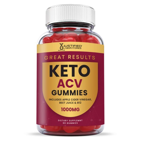 Suplemento gomitas Keto con ingredientes naturales Justified