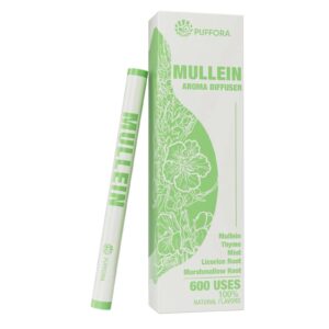 Puffora Herbal Diffuser Pen verde frente